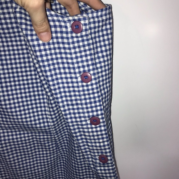 Vintage Winnie the Pooh Embroidered Gingham Dress - Picture 6 of 8